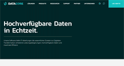 Desktop Screenshot of datacore.de
