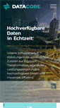 Mobile Screenshot of datacore.de