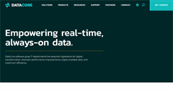 Desktop Screenshot of datacore.com